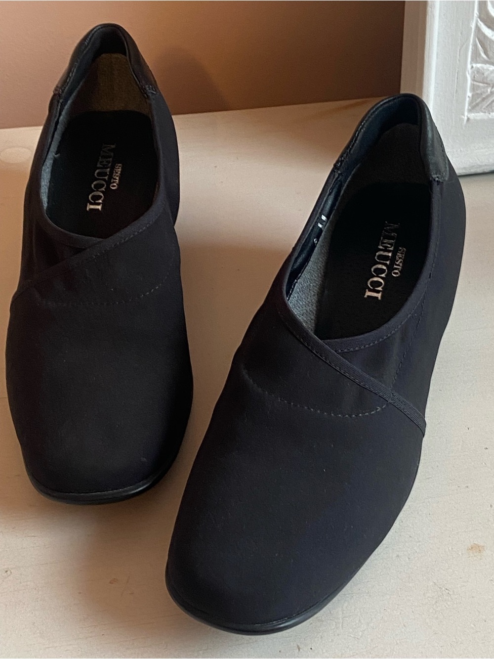 Sesto Meucci Hovercraft Black Slip-On  Shoe - Women's 8